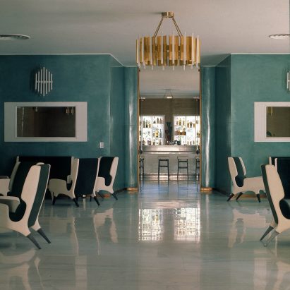 Gio Ponti furniture: Lamp with light modules