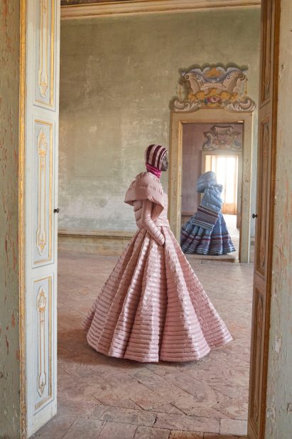 Moncler Genius collection by Valentino creative director Pierpaolo Piccioli at Milan Fashion Week