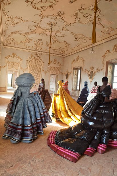 Moncler Genius collection by Valentino creative director Pierpaolo Piccioli at Milan Fashion Week