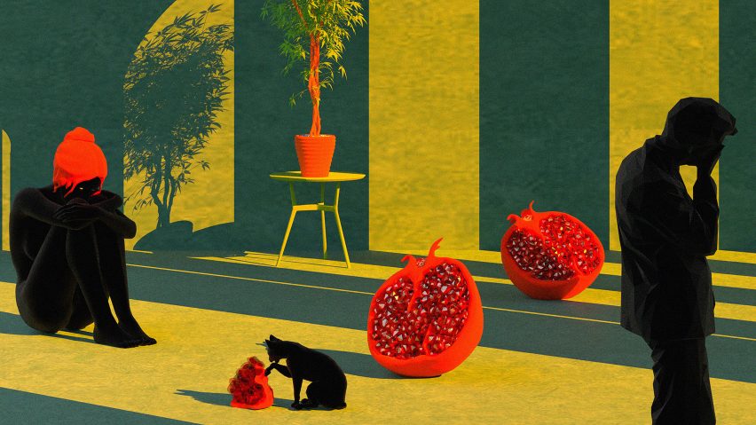 Tishk Barzanji illustrations