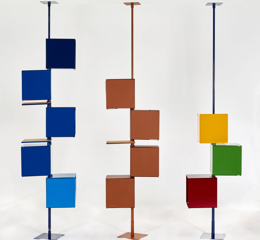 Toupie shelves Alliages Design