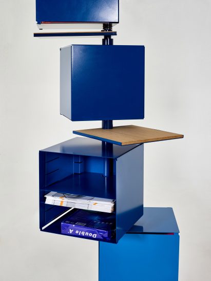 Toupie storage units by Alliages Design