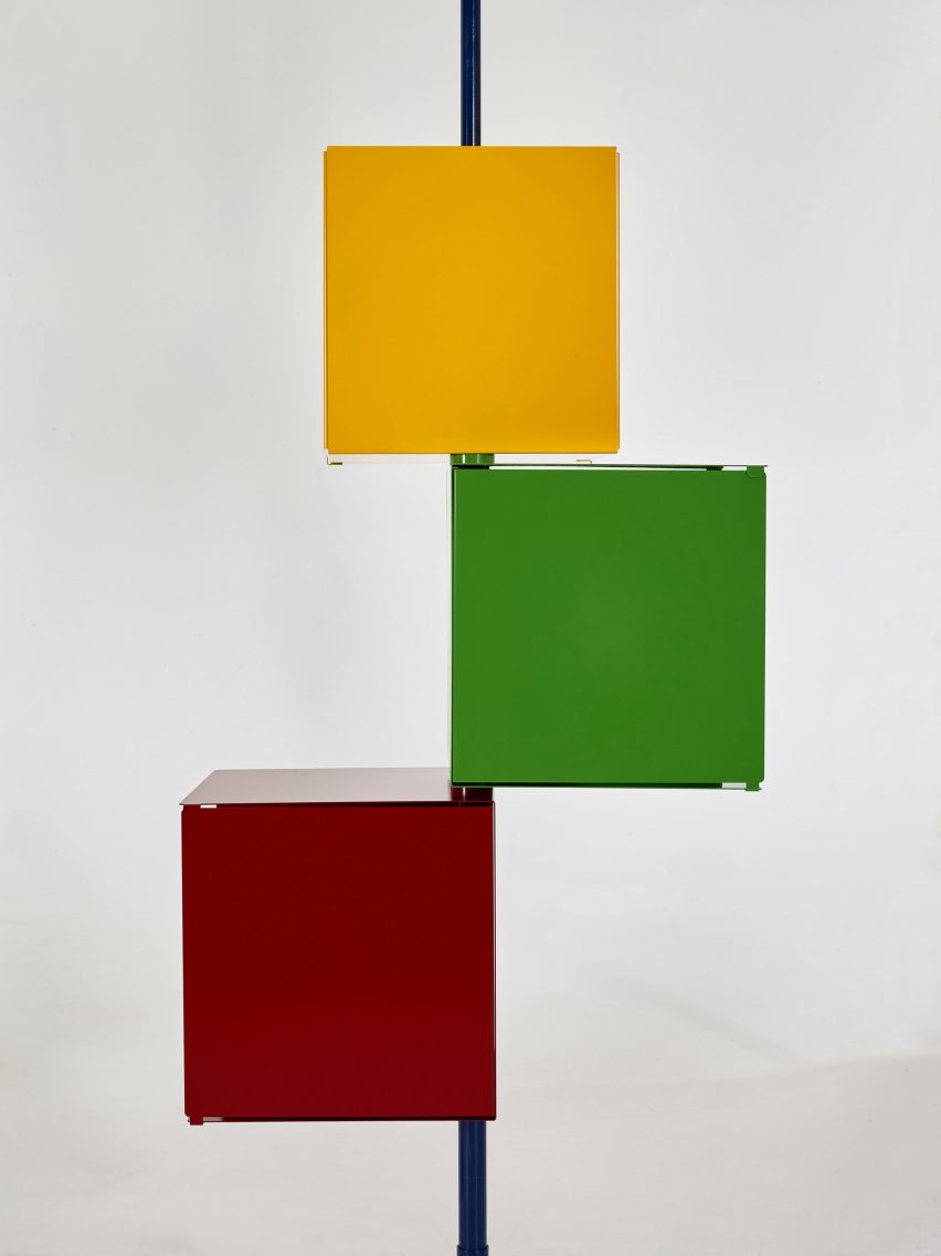 Toupie shelves Alliages Design