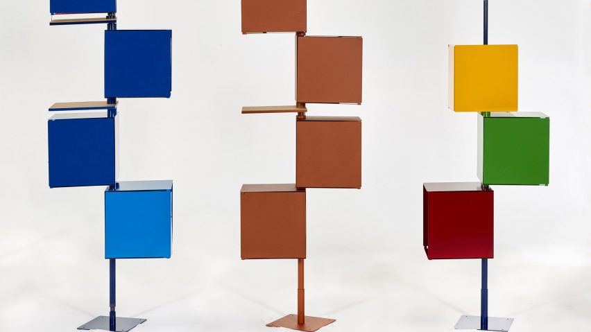 Toupie shelves Alliages Design