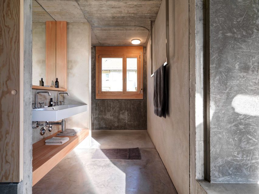 Gus Wüstemann affordable concrete housing in Zurich