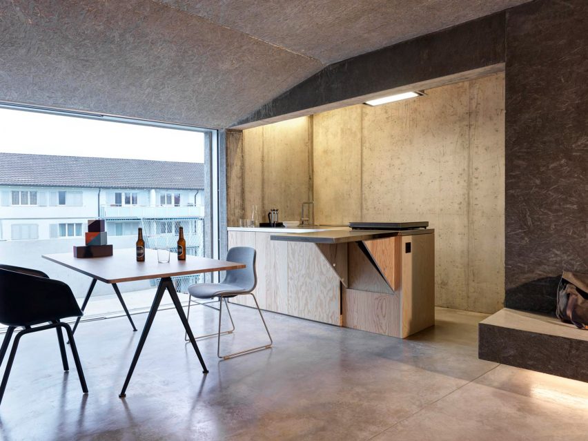 Gus Wüstemann affordable concrete housing in Zurich