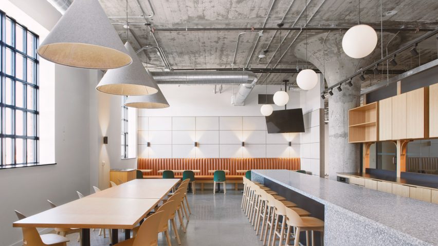 Agency 59 office by MSDS celebrates “rawness” of historic Toronto car factory