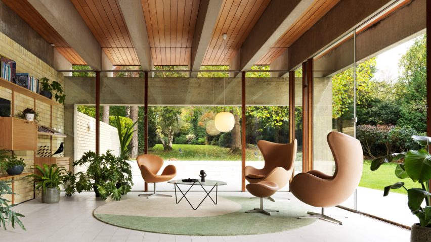 Ahm House by Jørn Utzon renovated by Coppin Dockray