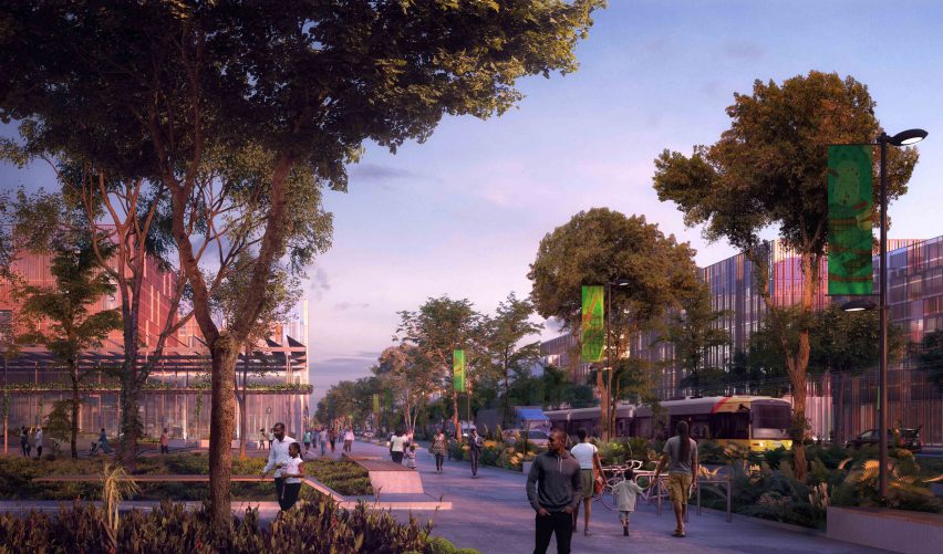 Alárò City masterplan by SOM in Nigeria