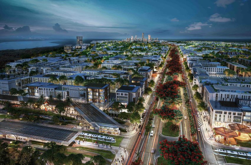 Alárò City masterplan by SOM in Nigeria