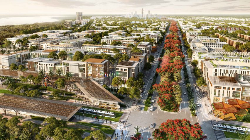 Alárò City masterplan by SOM in Nigeria