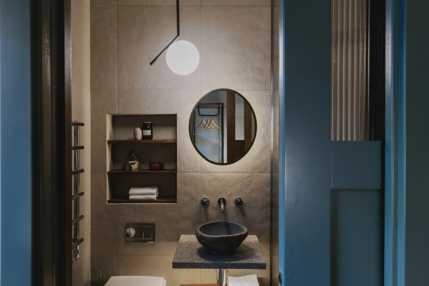 Interiors of Albergo Miramonti hotel, designed by Boxx Creative