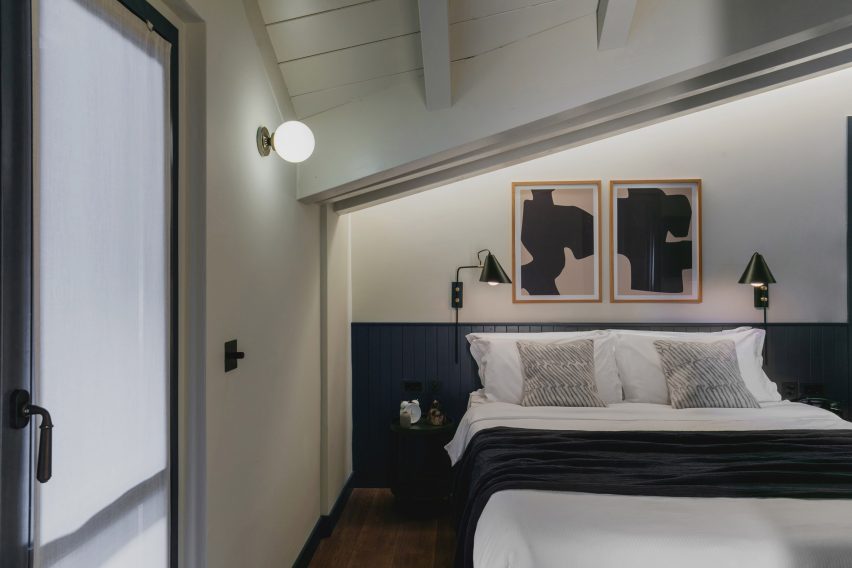 Interiors of Albergo Miramonti hotel, designed by Boxx Creative