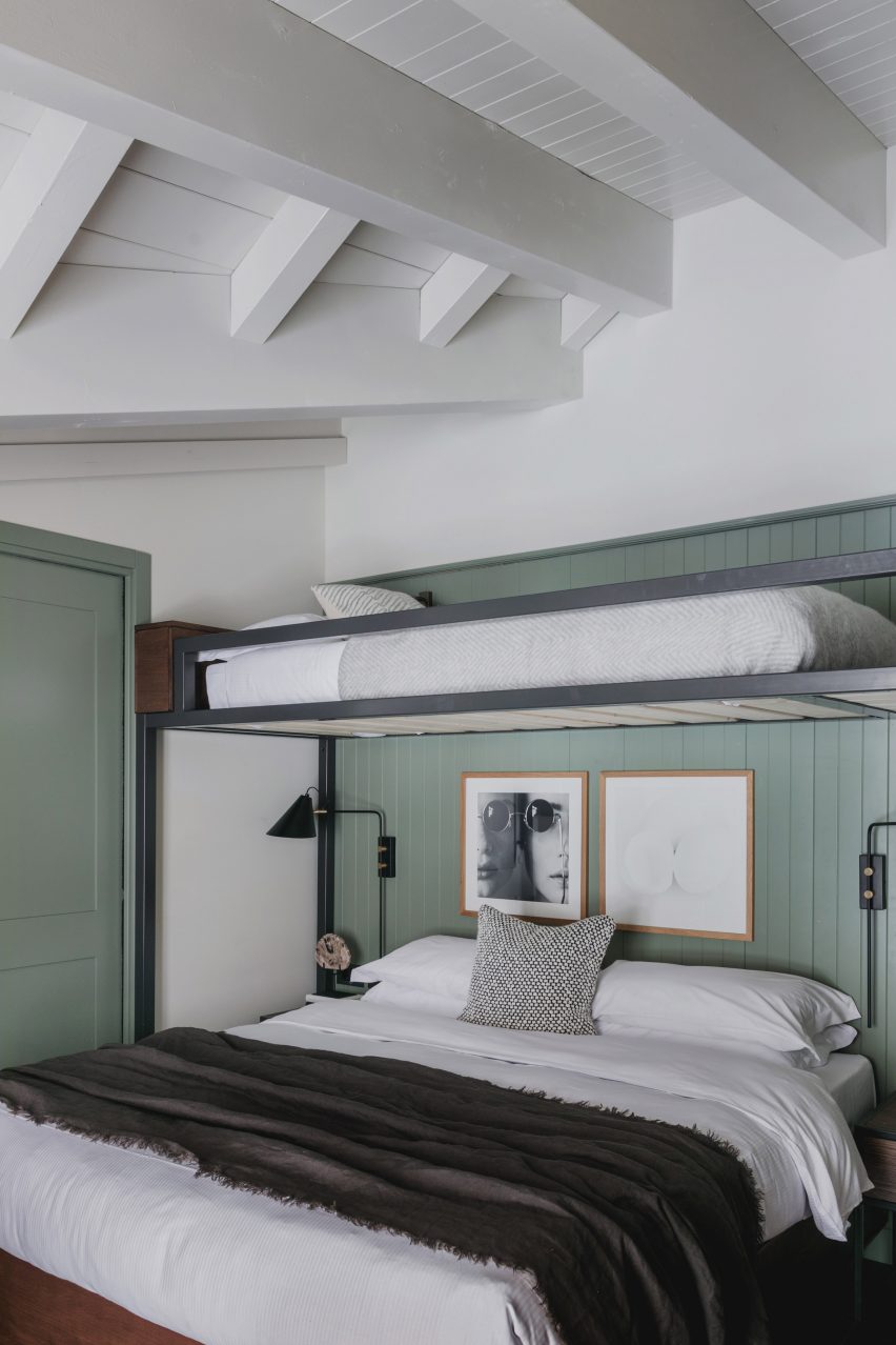 Interiors of Albergo Miramonti hotel, designed by Boxx Creative