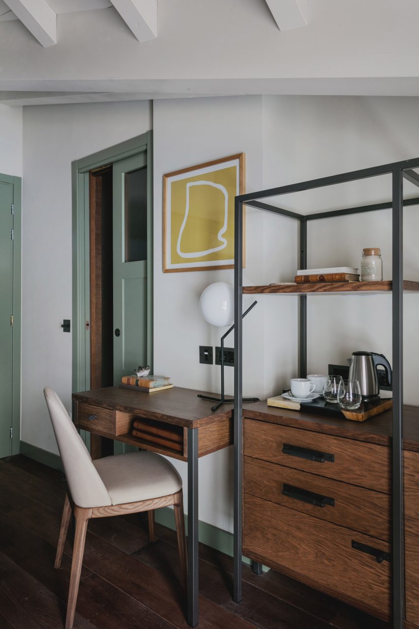 Interiors of Albergo Miramonti hotel, designed by Boxx Creative