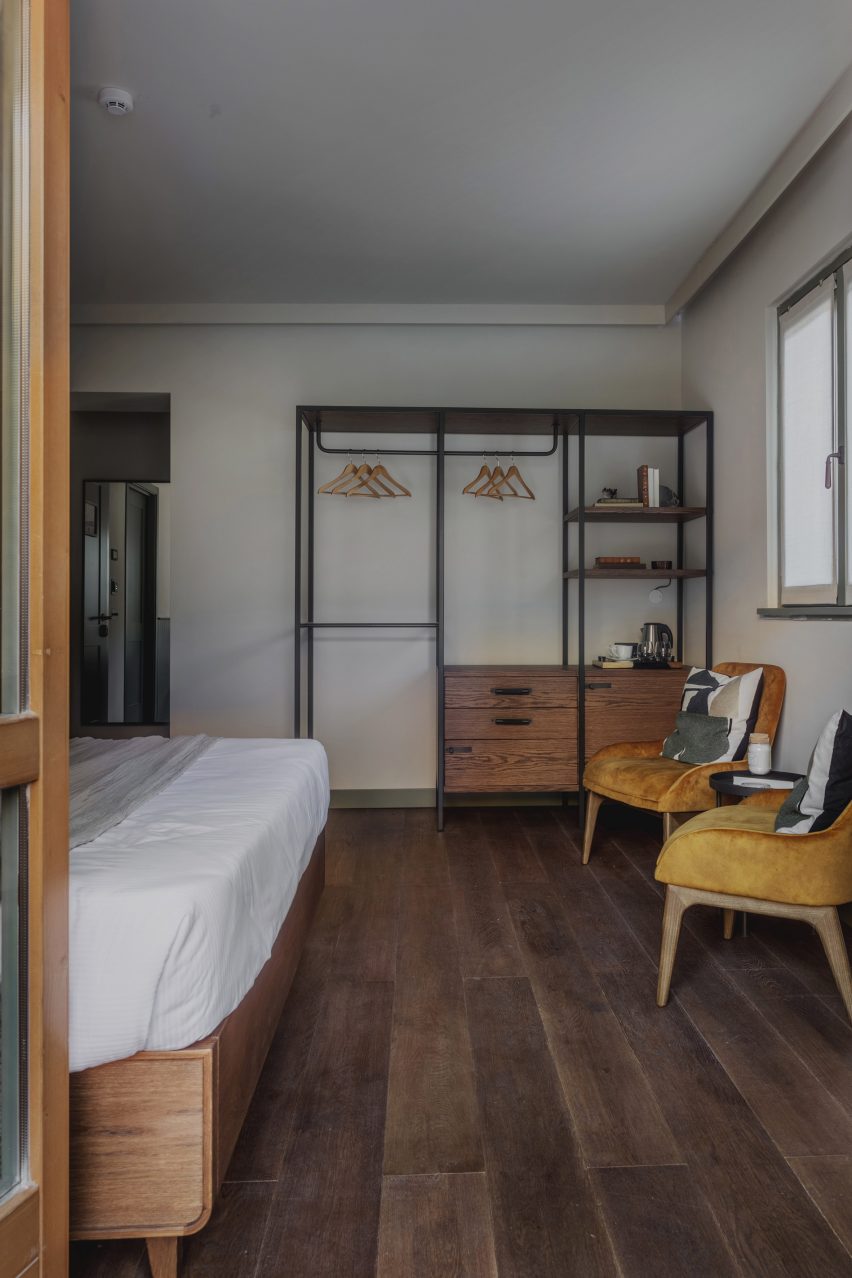 Interiors of Albergo Miramonti hotel, designed by Boxx Creative