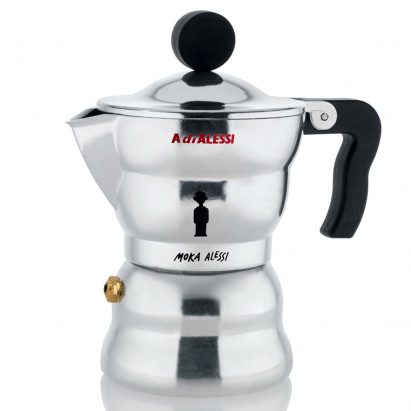 Moka Alessi coffee maker, 2011, by Alessandro Mendini