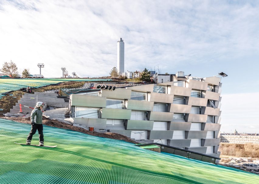 Amager Bakke and Copenhill artificial ski slope by BIG and SLA Architects