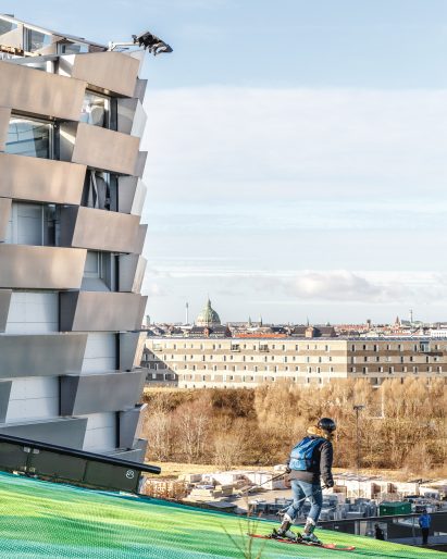 Amager Bakke and Copenhill artificial ski slope by BIG and SLA Architects