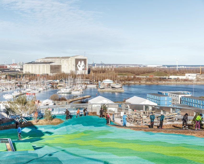 Amager Bakke and Copenhill artificial ski slope by BIG and SLA Architects