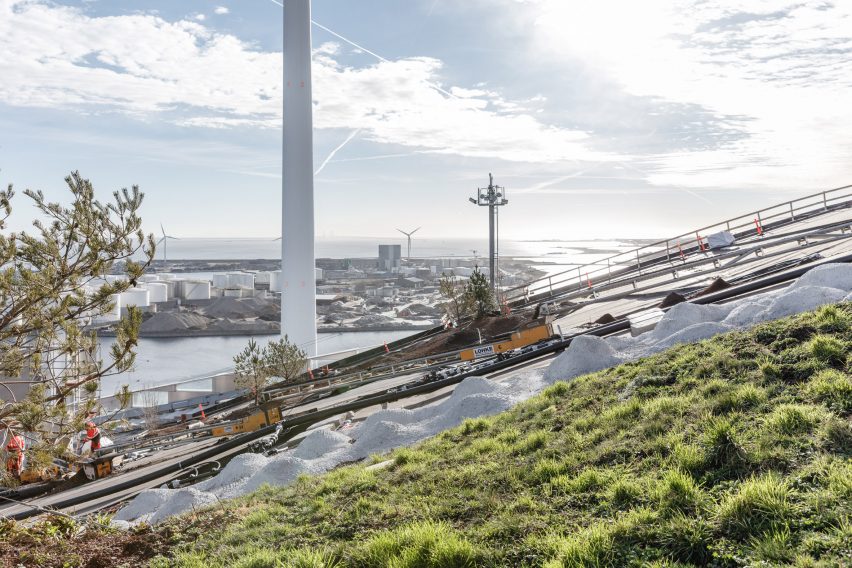 Amager Bakke and Copenhill artificial ski slope by BIG and SLA Architects