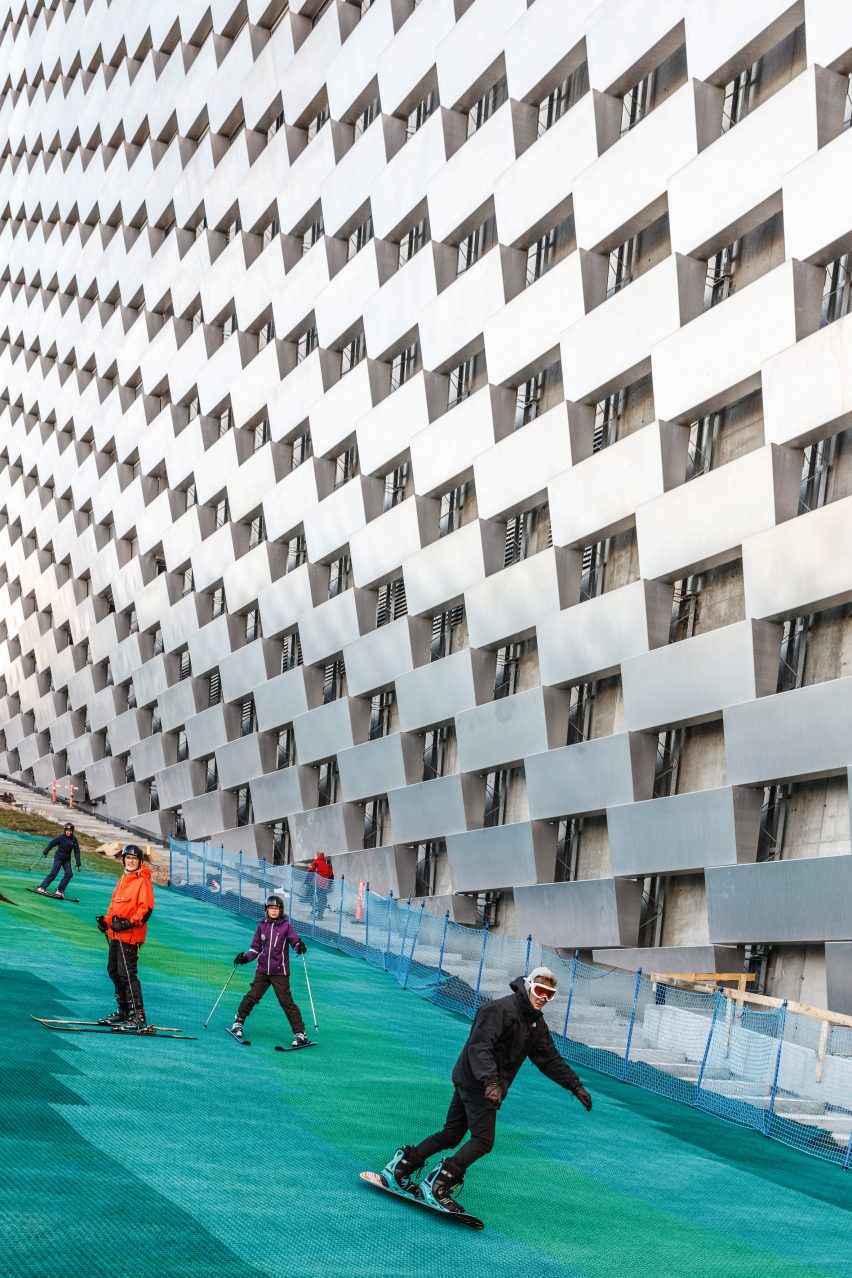 Amager Bakke and Copenhill artificial ski slope by BIG and SLA Architects