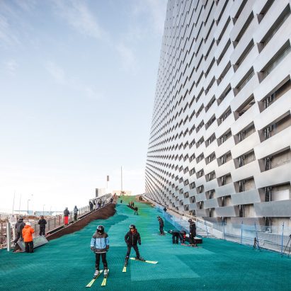 Amager Bakke and Copenhill artificial ski slope by BIG and SLA Architects