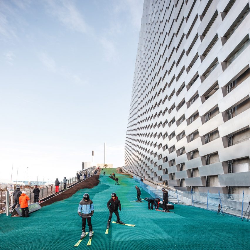 Amager Bakke and Copenhill artificial ski slope by BIG and SLA Architects