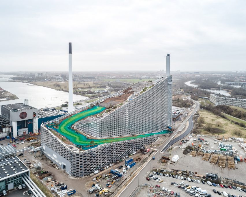 Amager Bakke and Copenhill artificial ski slope by BIG and SLA Architects