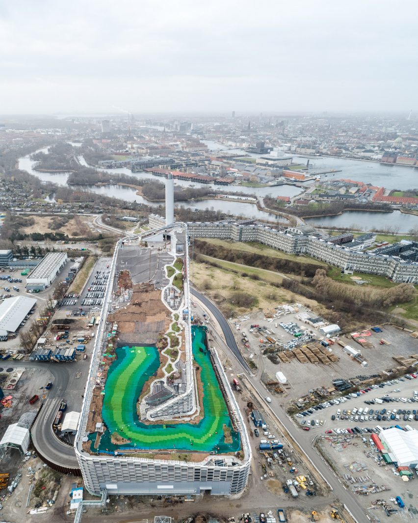 Amager Bakke and Copenhill artificial ski slope by BIG and SLA Architects