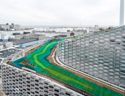 Amager Bakke and Copenhill artificial ski slope by BIG and SLA Architects