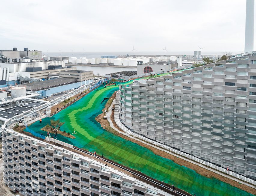 Amager Bakke and Copenhill artificial ski slope by BIG and SLA Architects