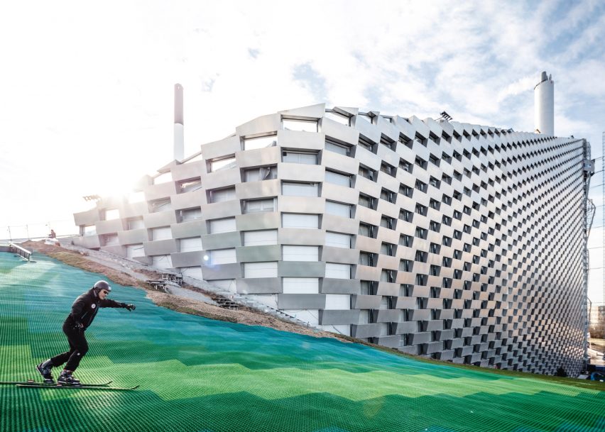 Amager Bakke and Copenhill artificial ski slope by BIG and SLA Architects