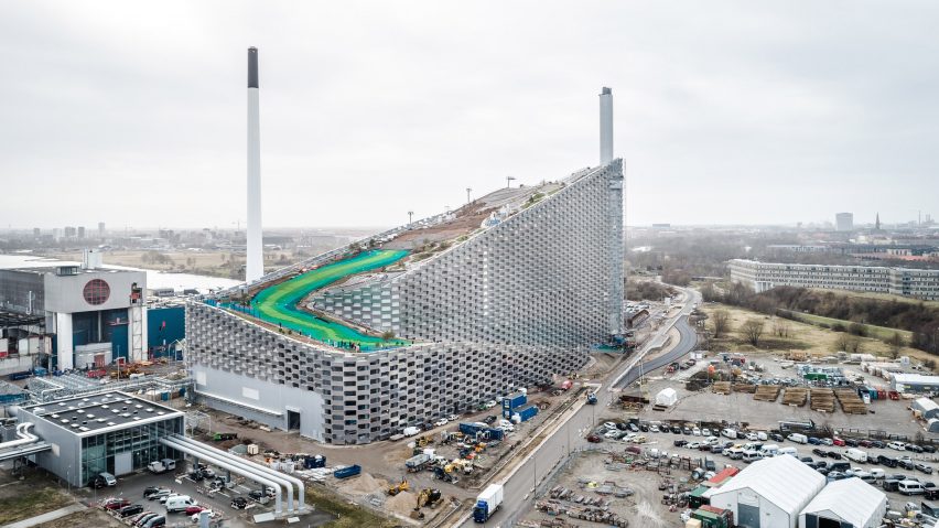 Amager Bakke and Copenhill artificial ski slope by BIG and SLA Architects