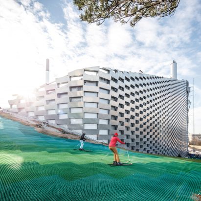 Amager Bakke and Copenhill artificial ski slope by BIG and SLA Architects