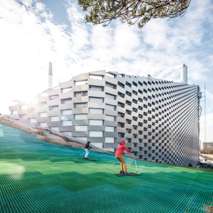 Amager Bakke and Copenhill artificial ski slope by BIG and SLA Architects