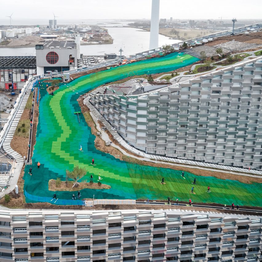Amager Bakke and Copenhill artificial ski slope by BIG and SLA Architects