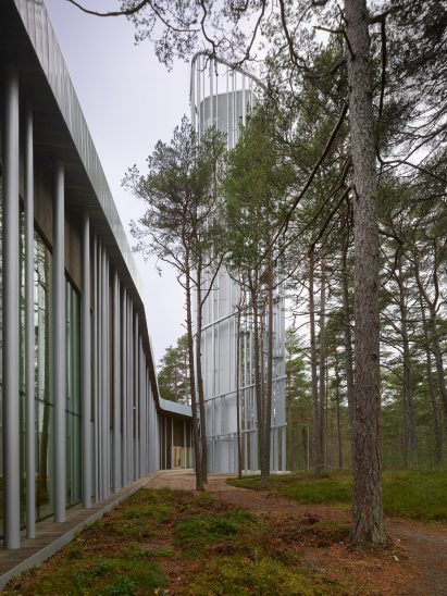 Arvo Pärt centre by Nieto Sobejano Arquitectos. Photo by Roland Halbe
