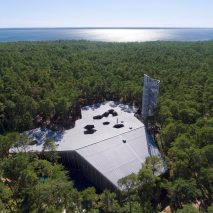 Arvo Pärt centre by Nieto Sobejano Arquitectos. Photo by Roland Halbe