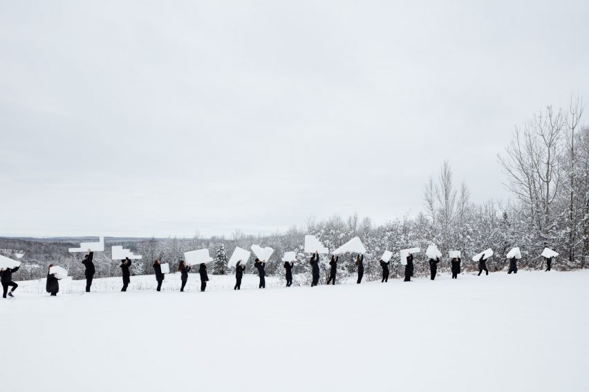 B15 installation by Jean Verville and Kroy