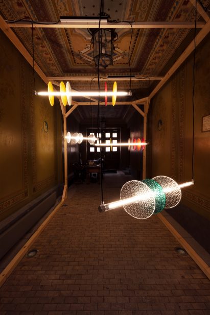 Interiors of Baker's House installation designed by Fårg & Blanche