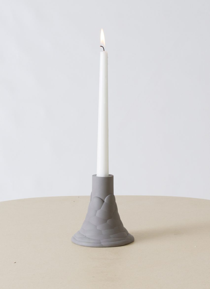 Candle holder by Fårg & Blanche