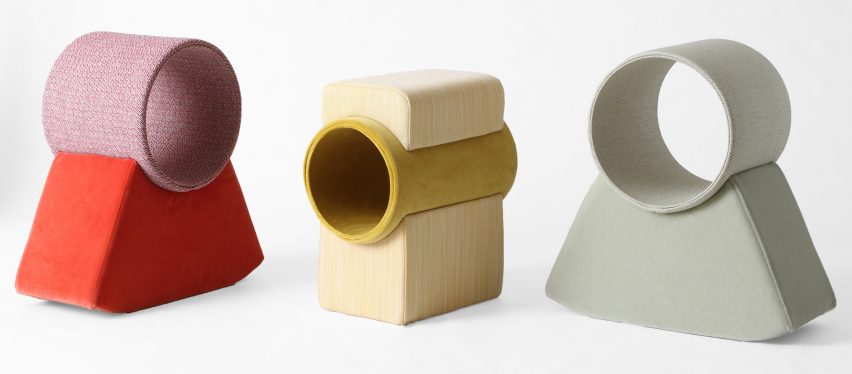 Stools by by Fårg & Blanche