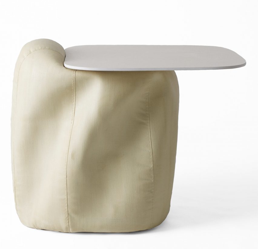 Side table by Fårg & Blanche