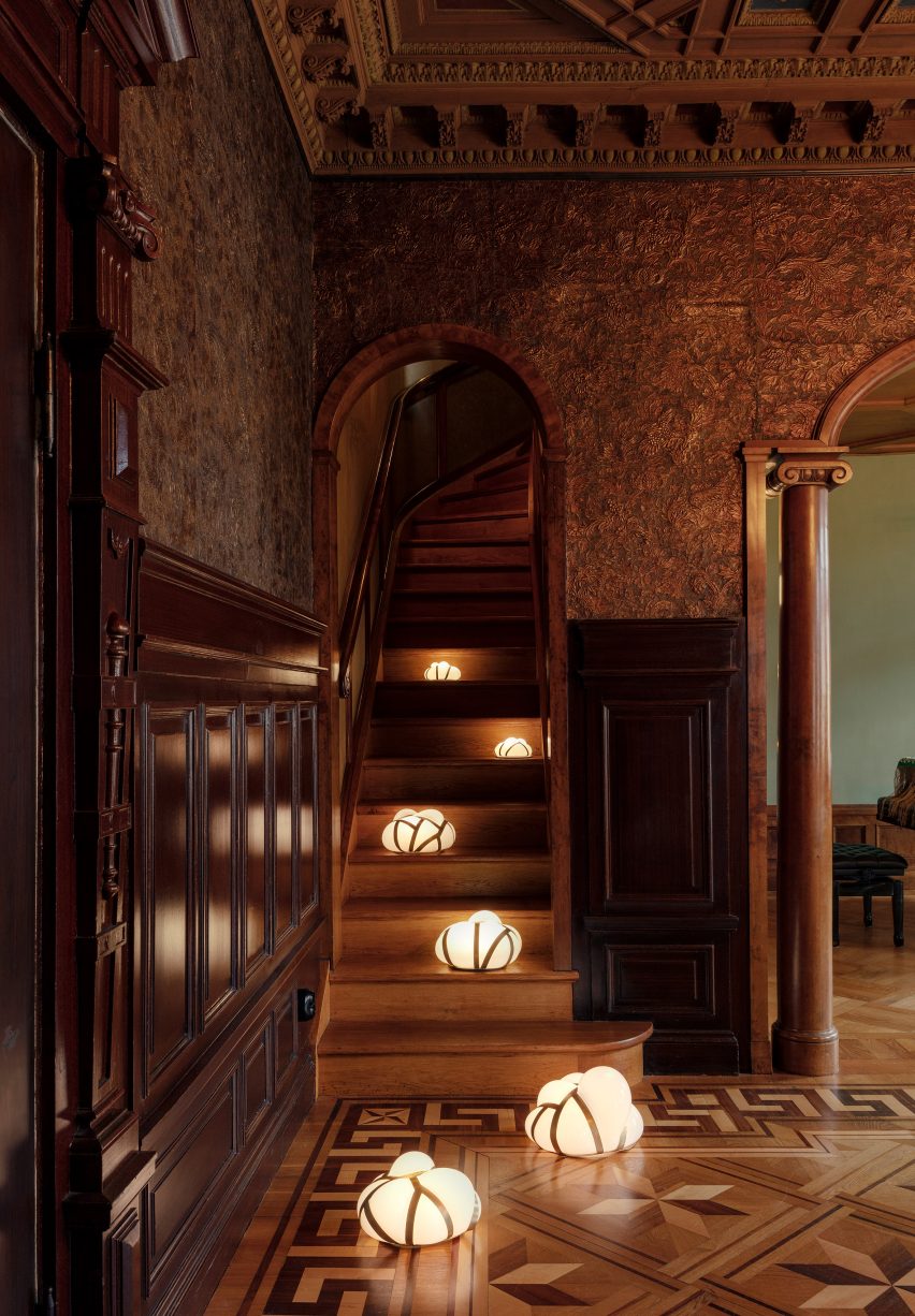Interiors of Baker's House installation designed by Fårg & Blanche