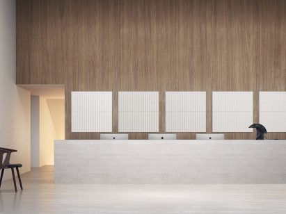 Baux Acoustic Pulp biodegradable wall panels