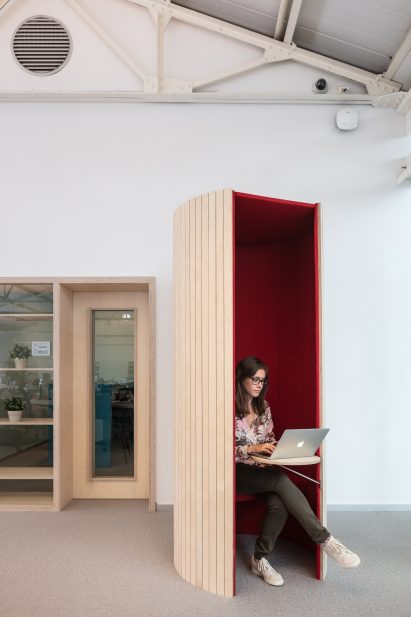 Interiors of BBDO offices in Brussels, designed by Zampone Architects