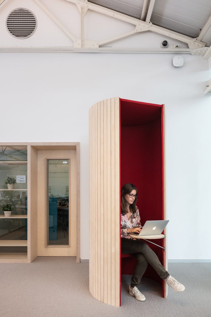 Interiors of BBDO offices in Brussels, designed by Zampone Architects