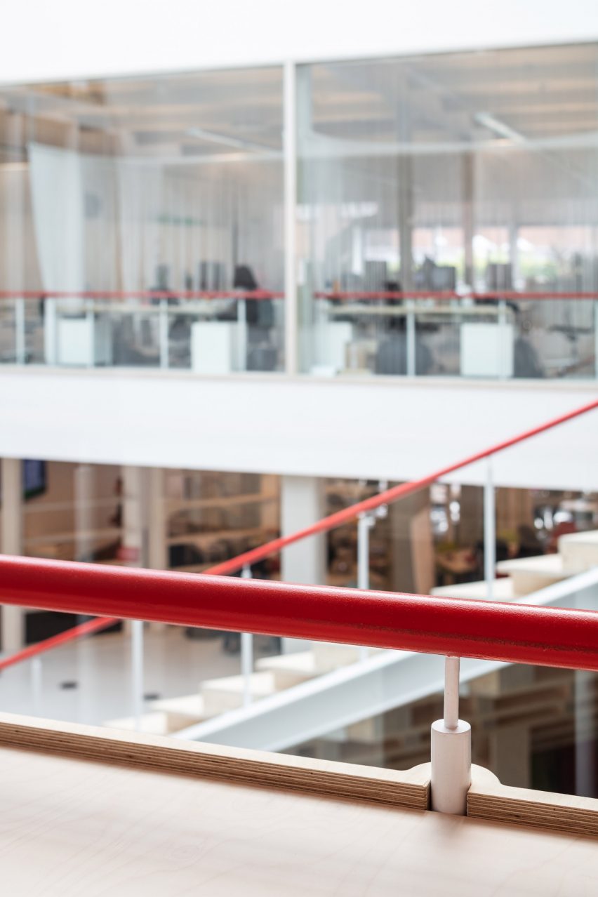 Interiors of BBDO offices in Brussels, designed by Zampone Architects