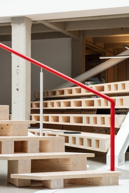 Interiors of BBDO offices in Brussels, designed by Zampone Architects